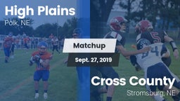Matchup: High Plains High vs. Cross County  2019