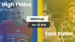 Matchup: High Plains High vs. East Butler  2019