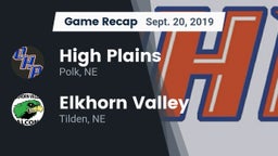 Recap: High Plains  vs. Elkhorn Valley  2019