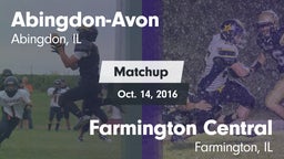 Matchup: Abingdon-Avon High vs. Farmington Central  2016