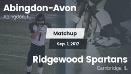 Matchup: Abingdon-Avon High vs. Ridgewood Spartans 2016