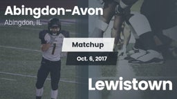 Matchup: Abingdon-Avon High vs. Lewistown 2017