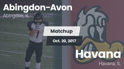 Matchup: Abingdon-Avon High vs. Havana  2017