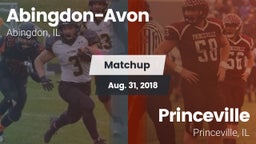 Matchup: Abingdon-Avon High vs. Princeville  2018