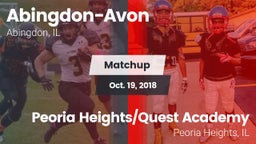 Matchup: Abingdon-Avon High vs. Peoria Heights/Quest Academy 2018