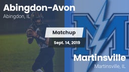Matchup: Abingdon-Avon High vs. Martinsville  2019