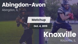 Matchup: Abingdon-Avon High vs. Knoxville  2019