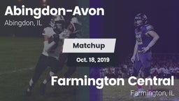 Matchup: Abingdon-Avon High vs. Farmington Central  2019