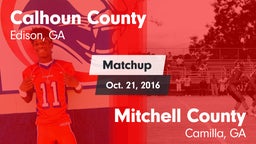 Matchup: Calhoun County High vs. Mitchell County  2016
