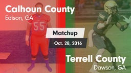 Matchup: Calhoun County High vs. Terrell County  2016