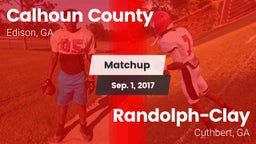 Matchup: Calhoun County High vs. Randolph-Clay  2017