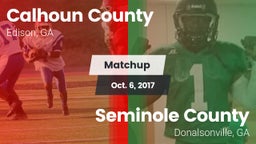 Matchup: Calhoun County High vs. Seminole County  2017