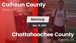 Matchup: Calhoun County High vs. Chattahoochee County  2017
