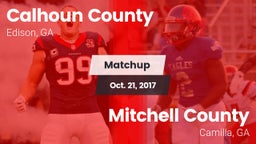 Matchup: Calhoun County High vs. Mitchell County  2017