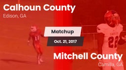 Matchup: Calhoun County High vs. Mitchell County  2017