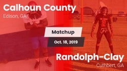 Matchup: Calhoun County High vs. Randolph-Clay  2019