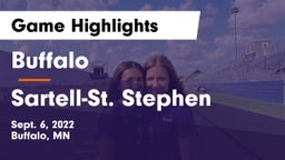 Buffalo  vs Sartell-St. Stephen  Game Highlights - Sept. 6, 2022