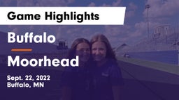 Buffalo  vs Moorhead  Game Highlights - Sept. 22, 2022