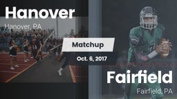 Matchup: Hanover  vs. Fairfield  2017