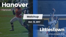 Matchup: Hanover  vs. Littlestown  2017