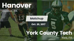 Matchup: Hanover  vs. York County Tech  2017