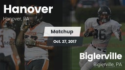 Matchup: Hanover  vs. Biglerville  2017