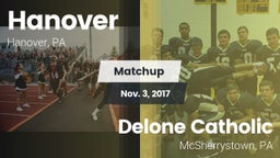 Matchup: Hanover  vs. Delone Catholic  2017