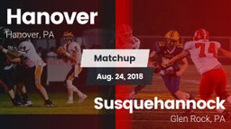 Matchup: Hanover  vs. Susquehannock  2018