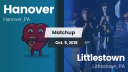Matchup: Hanover  vs. Littlestown  2018