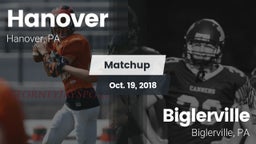 Matchup: Hanover  vs. Biglerville  2018