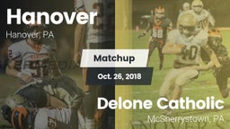 Matchup: Hanover  vs. Delone Catholic  2018