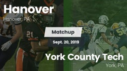 Matchup: Hanover  vs. York County Tech  2019