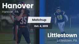 Matchup: Hanover  vs. Littlestown  2019