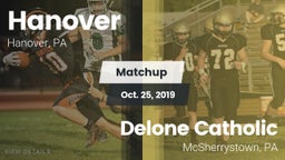 Matchup: Hanover  vs. Delone Catholic  2019