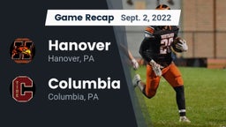 Recap: Hanover  vs. Columbia  2022