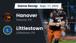 Recap: Hanover  vs. Littlestown  2022