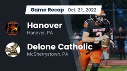 Recap: Hanover  vs. Delone Catholic  2022