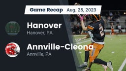 Recap: Hanover  vs. Annville-Cleona  2023