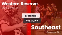 Matchup: Western Reserve vs. Southeast  2019