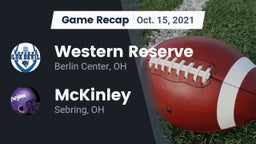 Recap: Western Reserve  vs. McKinley  2021