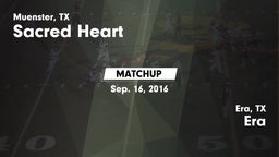 Matchup: Sacred Heart High vs. Era  2016