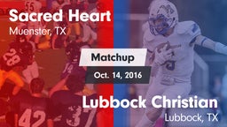 Matchup: Sacred Heart High vs. Lubbock Christian  2016