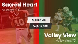 Matchup: Sacred Heart High vs. Valley View  2017