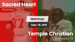 Matchup: Sacred Heart High vs. Temple Christian  2018