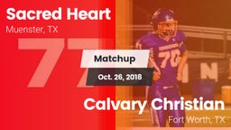 Matchup: Sacred Heart High vs. Calvary Christian  2018