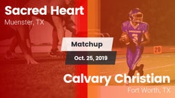 Matchup: Sacred Heart High vs. Calvary Christian  2019
