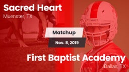 Matchup: Sacred Heart High vs. First Baptist Academy 2019