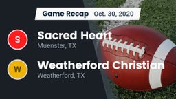 Recap: Sacred Heart  vs. Weatherford Christian  2020
