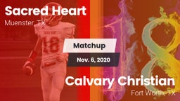 Matchup: Sacred Heart High vs. Calvary Christian  2020