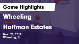 Wheeling  vs Hoffman Estates  Game Highlights - Nov. 28, 2017
